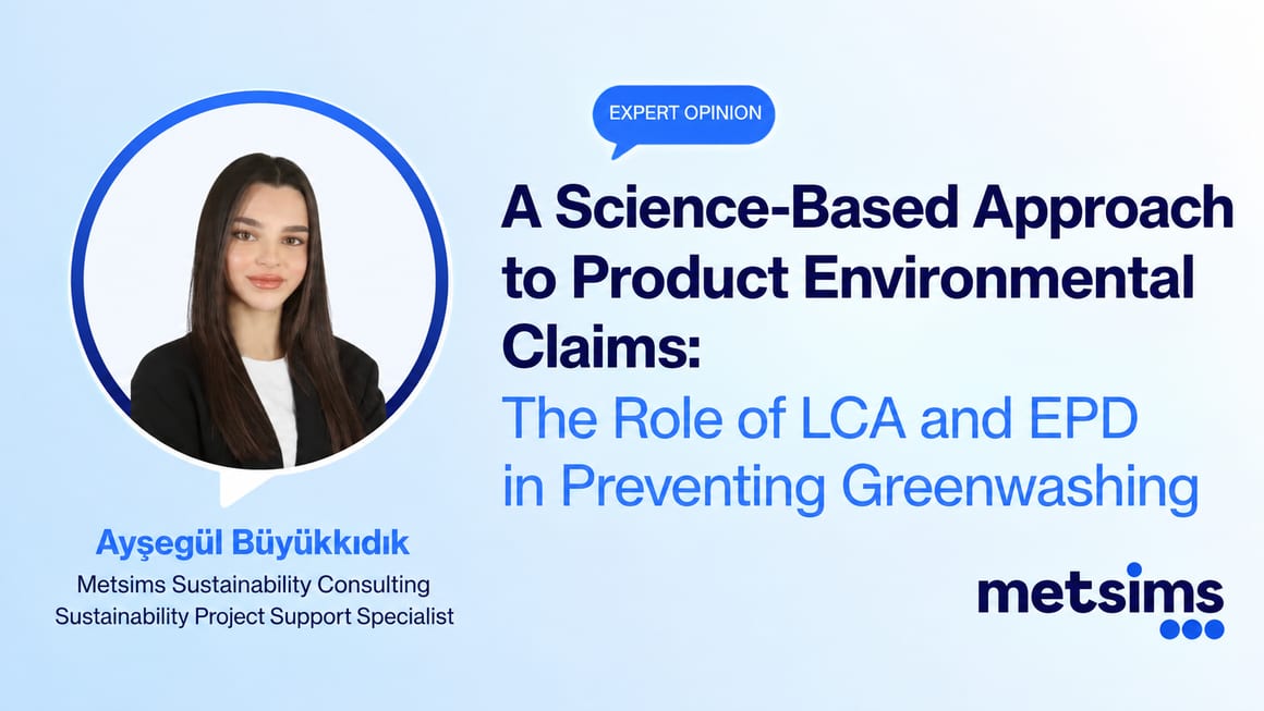Expert Opinion card for the article "A Science-Based Approach to Product Environmental Claims: The Role of LCA and EPD in Preventing Greenwashing"