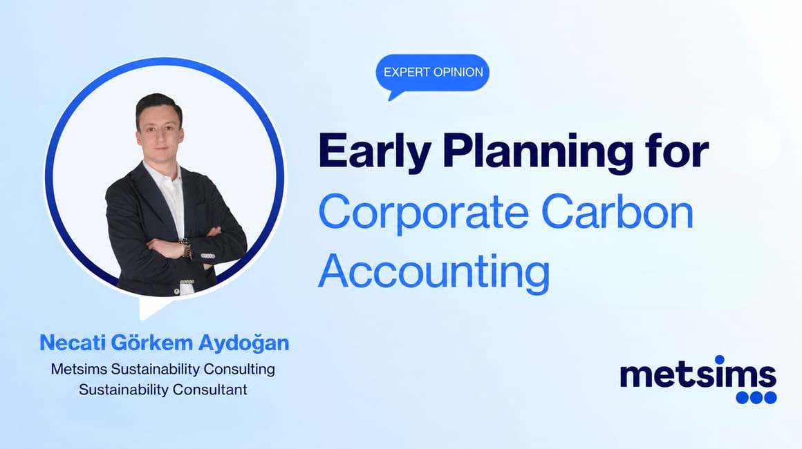 Expert Opinion card for the article "Early Planning for Corporate Carbon Accounting"