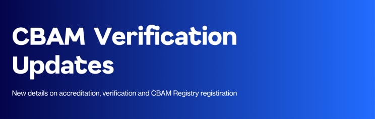 Metsims Sustainability Agenda card for "New Details Shared on CBAM Verifier Accreditation and Verification Processes"