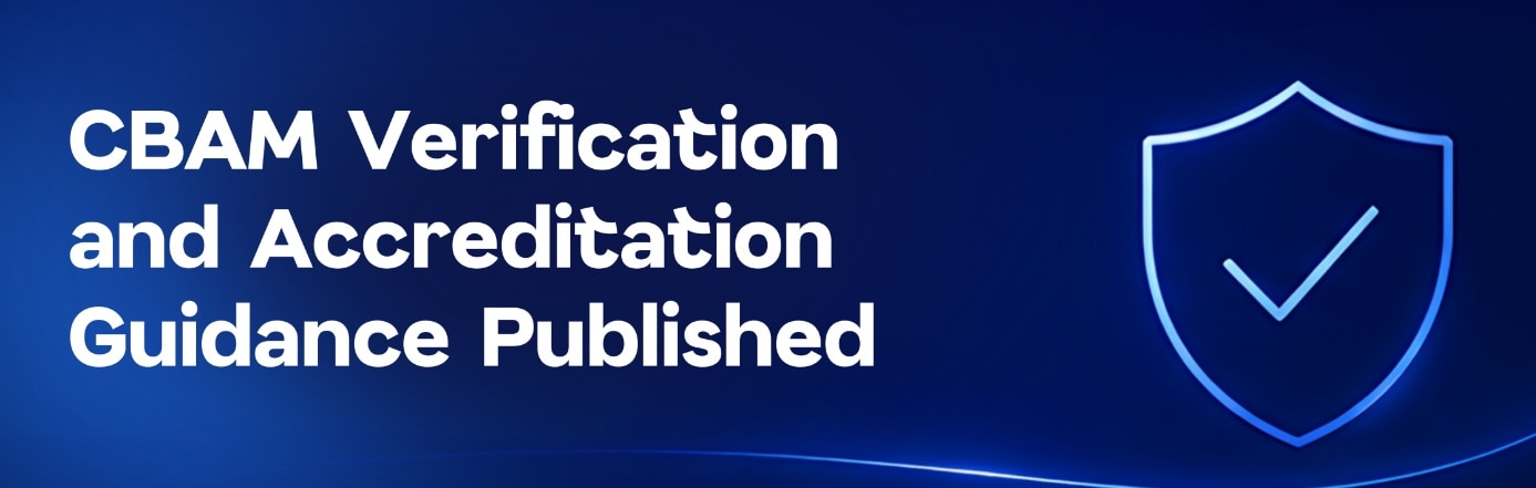 Metsims Sustainability Agenda card for "Guidance on CBAM Verification and Accreditation Processes Published"