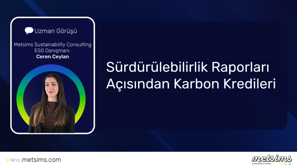 Sürdürülebilirlik Raporları Açısından Karbon Kredileri
